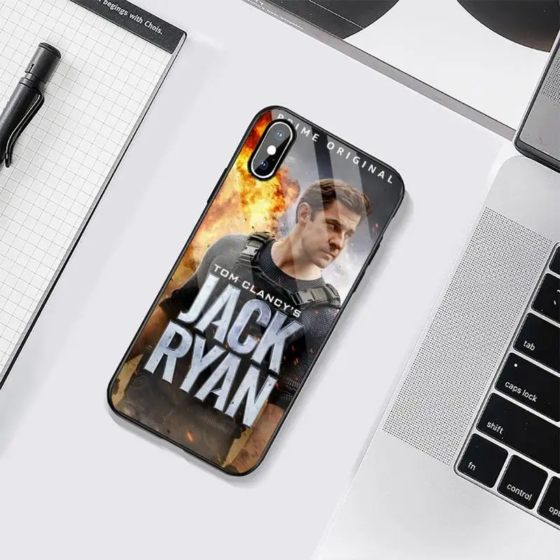 

Jack Ryan Phone Cases Tempered glass For iphone 6 6S 7 8 plus X XS XR 11 12 mini PRO MAX