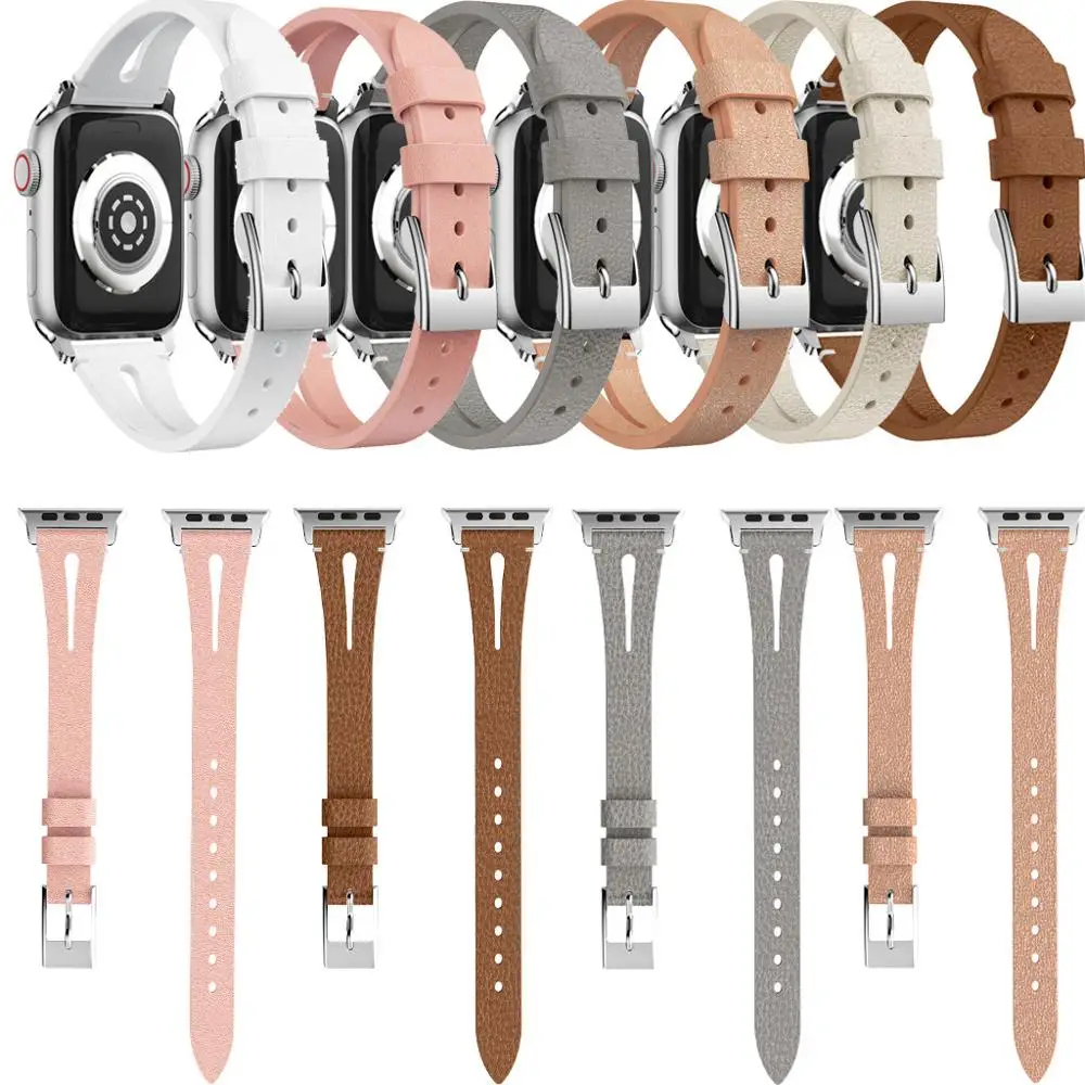 2019 новый дизайн для наручных часов Apple Watch серии 1/2/3/4/38 40 мм роскошный кожаный