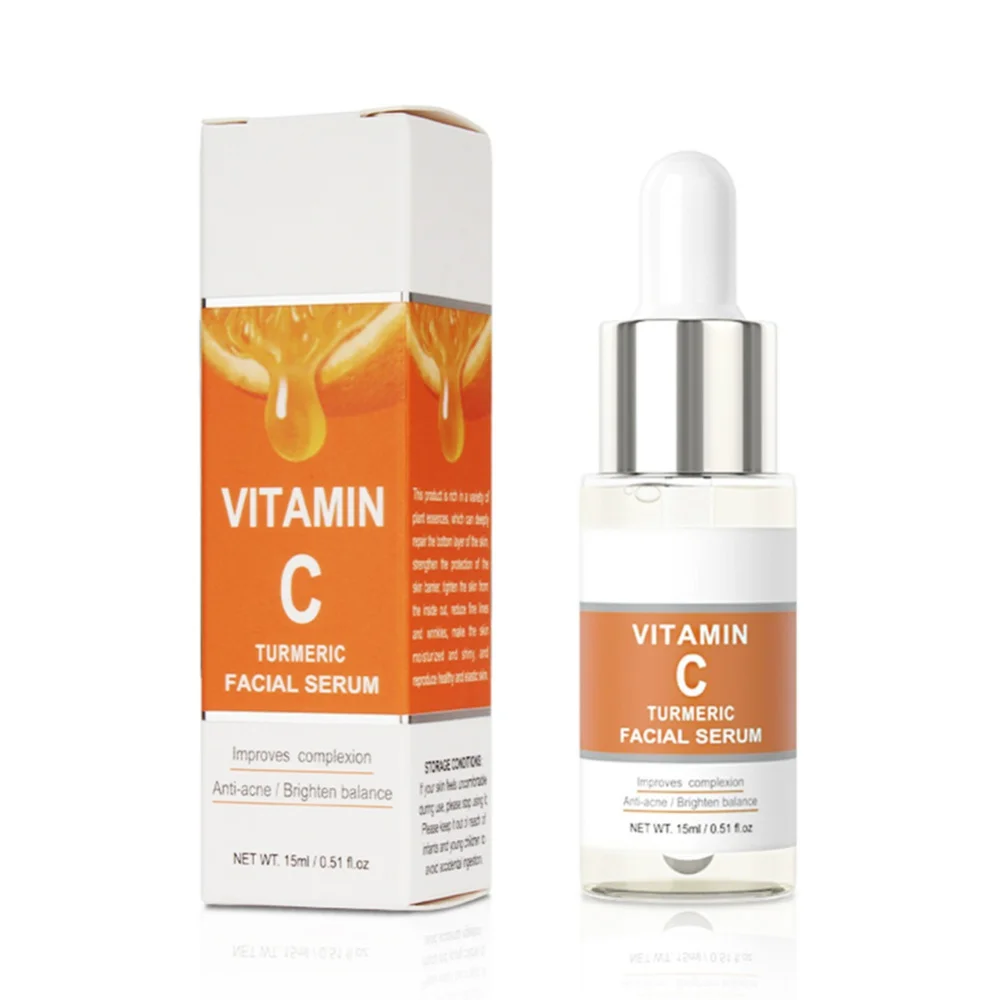 

15ml Vitamin C Whiting Nourish Oil Control Brighten Serum Rejuvenation Skin Whitening Serum Skin Care Face Care Serum