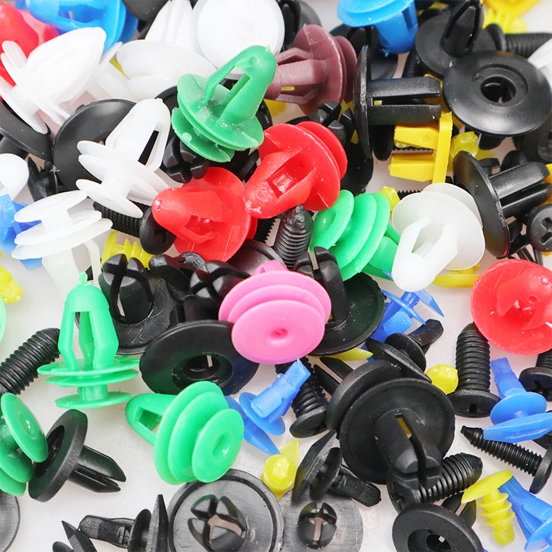 100 pcs/set Mixed Car Fastener Auto Door Bumper Fender Rivet Clips for Mitsubishi ASX Endeavor Expo Galant Grandis Lancer Mirage |