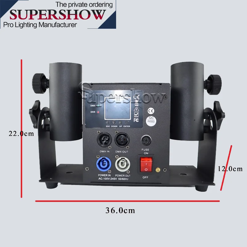 Пусковое устройство с двумя головками пусковая установка конфетти DMX512 и