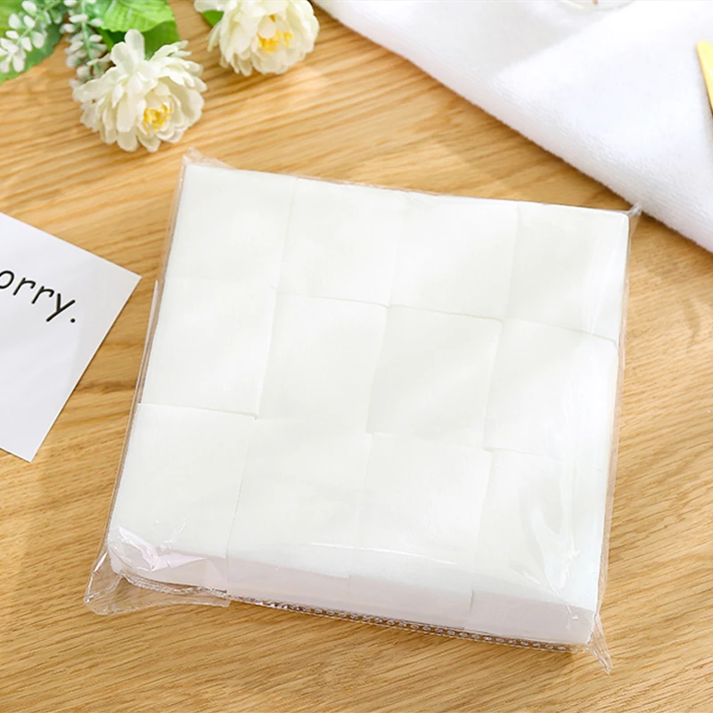 

Damman 800Pcs/Bag Facial Thin Non-Woven Makeup Cotton Pads Nail Polish Remover Tissues Eyelashes Remove Cotton Pads Eye Lash