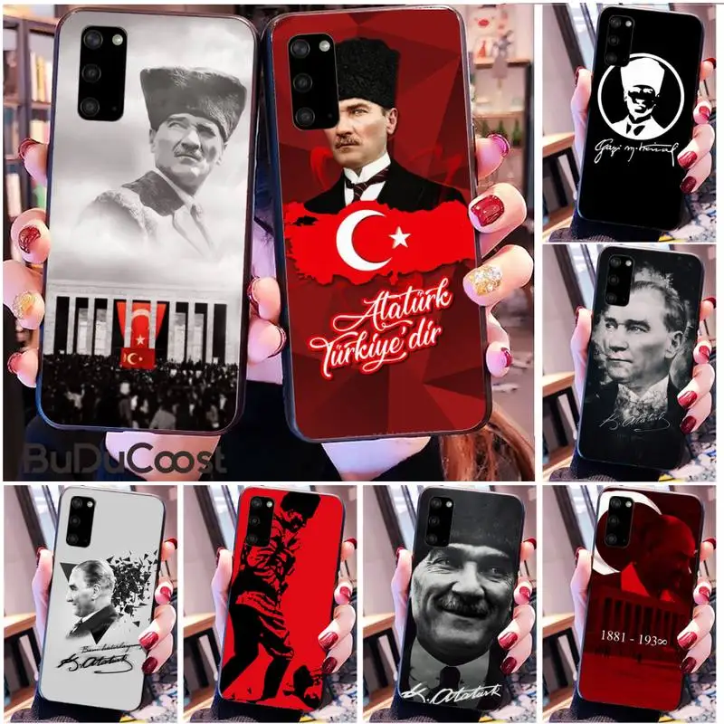 Чехол для телефона Diseny Турция Mustafa Kemal Ataturk Samsung S20 plus Ultra S6 S7 edge S8 S9 S10 5G | Мобильные