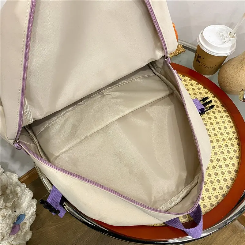 

Fashion Women Backpack Cute Mochila Teenage Student Schoolbag Waterproof Nylon Kawaii Travel Shoulder Bag Girl Laptop Bagpack