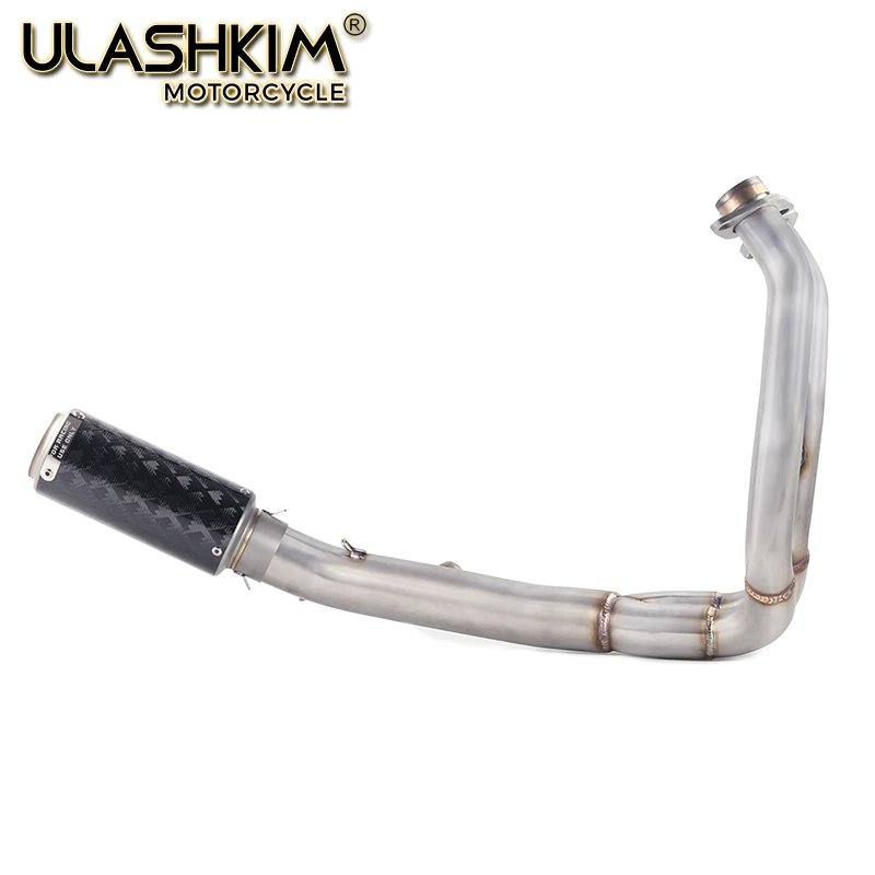 

Глушитель выхлопной трубы для мотоцикла, среднее звено трубы, полная система скольжения для kawasaki ER6N ER6F NINJA650R Ninja650 Z650 2012-2016