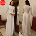 Женское шифоновое свадебное платье It's yiiya, белое кружевное платье А-силуэта в стиле бохо на лето 2022