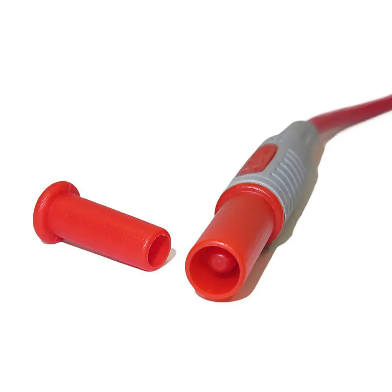 4 мм разъем банана тестовая линия литья под давлением мультиметр Тестовый Кабель