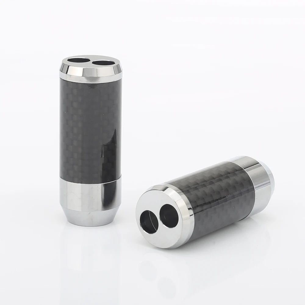 4Pcs DIY Splitt Carbon Fiber Pants Boot Y Splitter Speaker Audio Cable Wire pant | Электроника