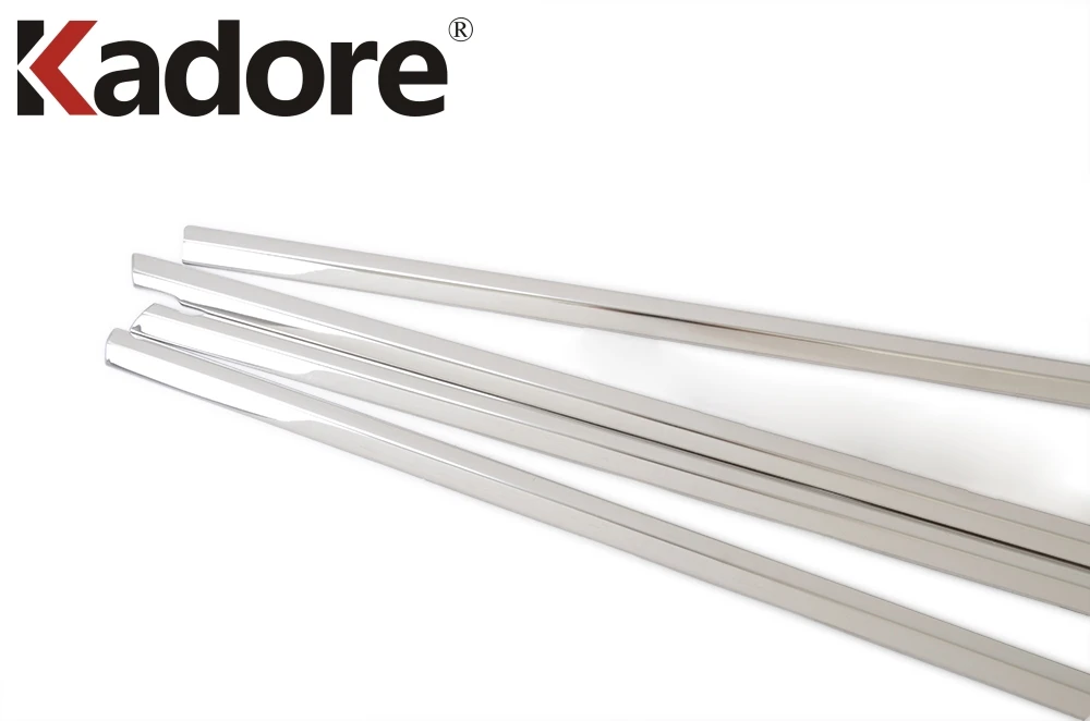 Опускное стекло Подоконник Накладка для Volkswagen VW T ROC TROC 2017 2018 2019 Хромированный