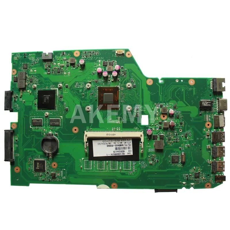 

Akemy For ASUS X751MD rev2.0 Mainboard X751M K751M R752M X751MJ R752MD Motherboard w/ GT 820M GPU N2940 N2930 CPU