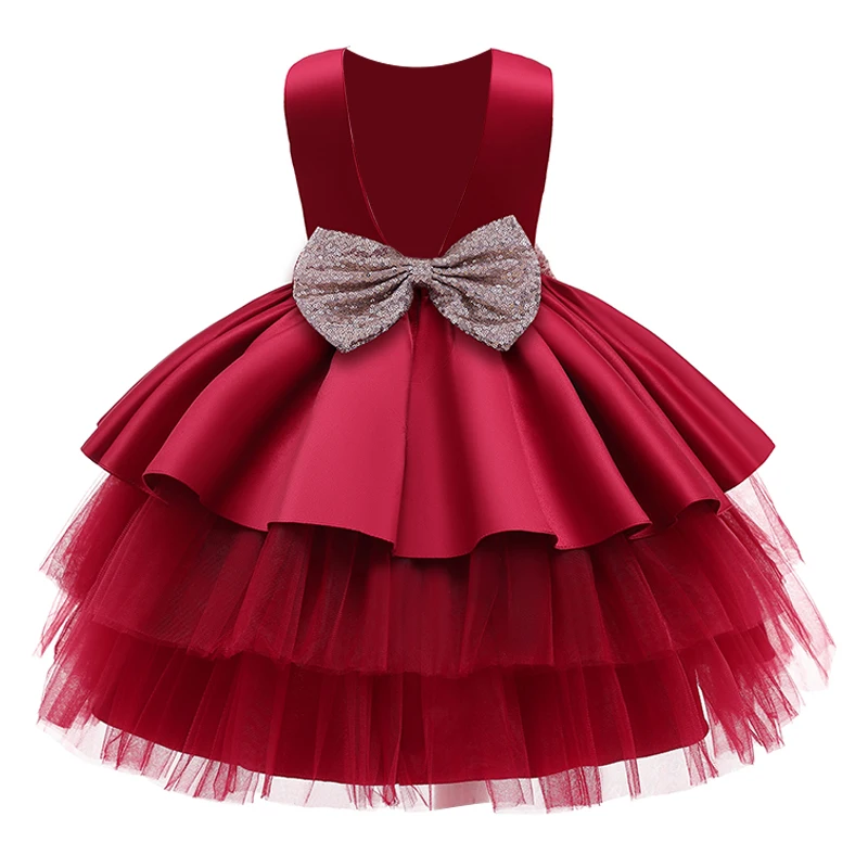 1 год платье на день рождения наряды одежда для маленьких девочек младенвечерние