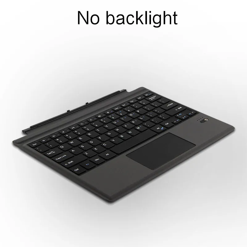 Клавиатура для microsoft Surface Pro 6 5 4 Pro5 Pro4 Bluetooth клавиатура чехол Беспроводная мышь планшет ноутбук компьютер 12,3" - Цвет: NoBacklight