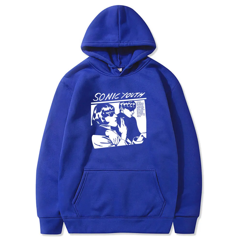 

Hot Sale 2021 Tops New Style Sonic Youth Rock Band Couple Hoodies Four Seasons Hip Pop Fashion Mens Women Daily Trip Streetwears