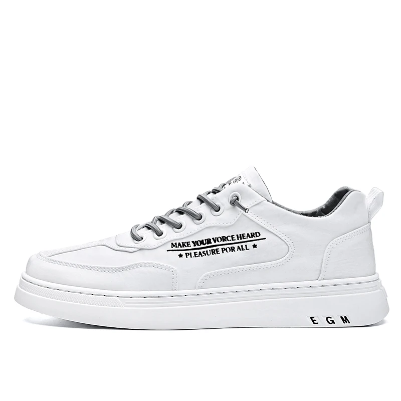 

Men Comfortable Skateboard Shoes Unisex Sneakers Breathable Casual Footwears Classic White Zapatos Hombre