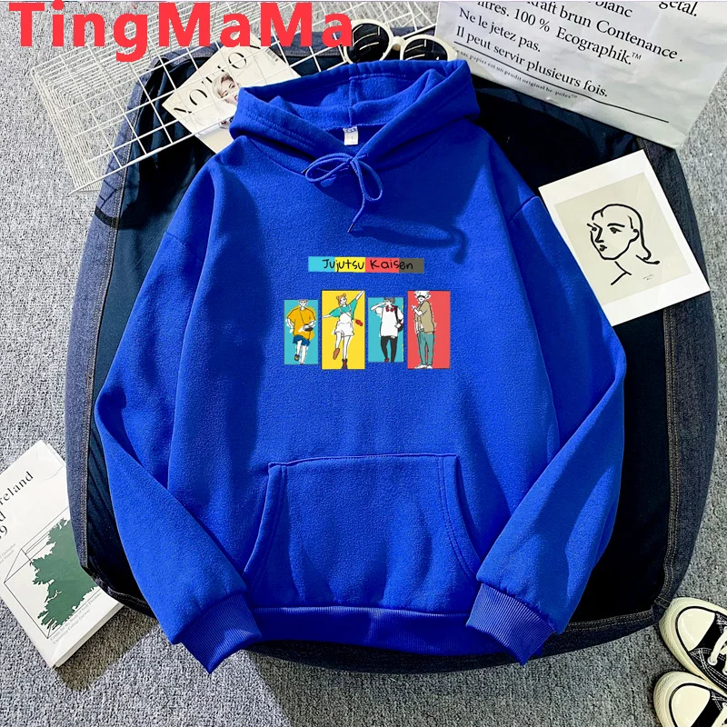 

Jujutsu Kaisen hoodies female anime Oversized Ulzzang plus size female clothing y2k aesthetic printed