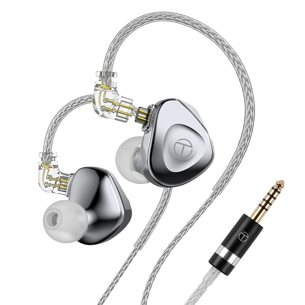 TRN BA15 30BA наушники-вкладыши сбалансированные наушники Amarture HIFI DJ монитор с кабелем