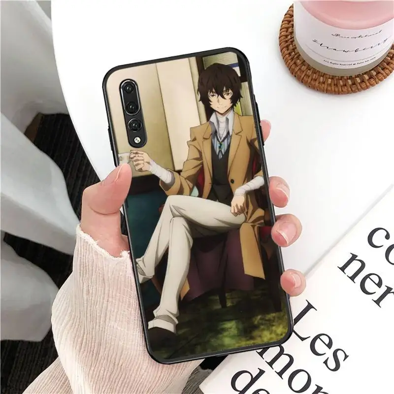 Чехол для телефона Maiyaca anime bungou stray dogs Dazai чехол Huawei P20 P30 Pro lite P smart Z Y5 Y6 Y7 Y9 |