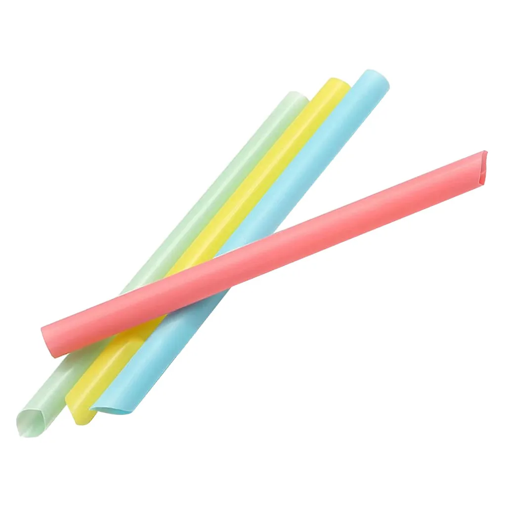 

100pcs Multicolor Disposable Straws Home Bar Party Drink Straws Wedding Drinking Accessories Home Bar Party PP Drink Straws