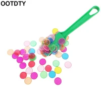 montessori learning 1 set toys magnetic stick wand set with transparent color counting chips with metal loop