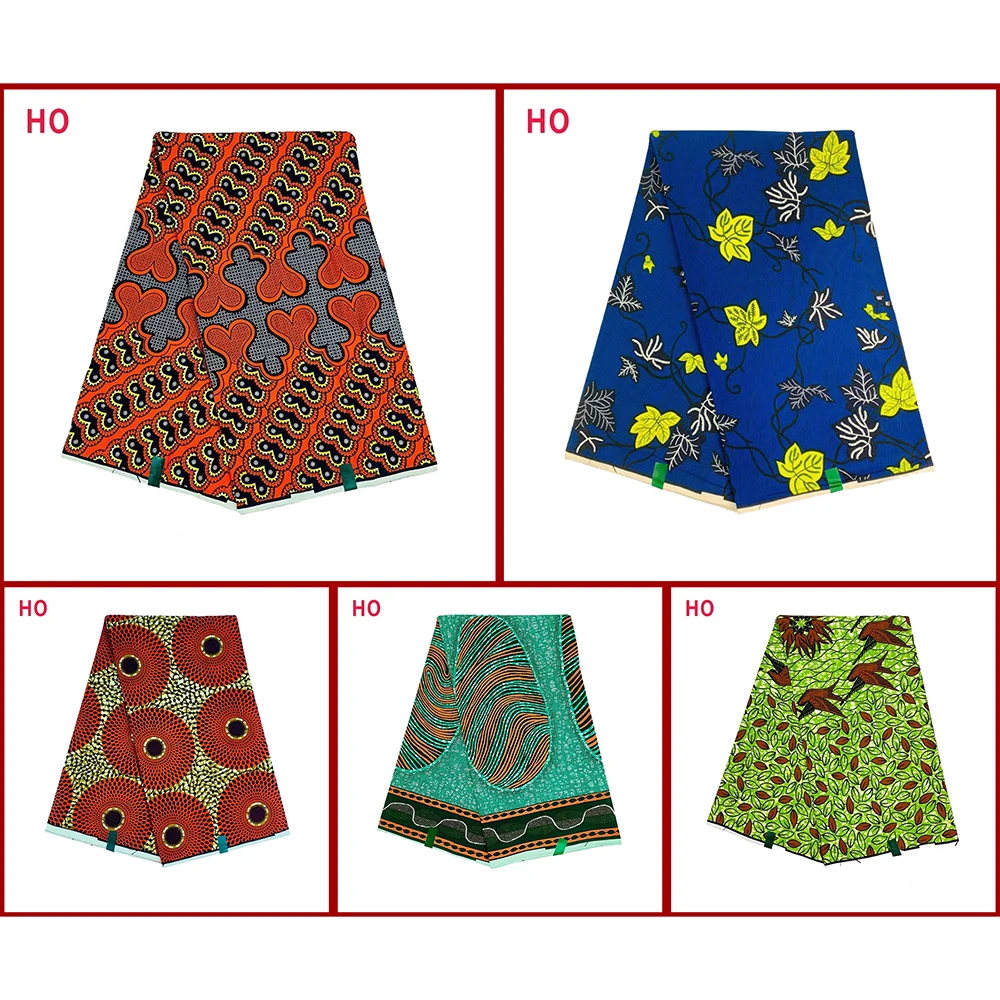 

Guaranteed Veritable African Real Wax Ghana Ankara Prints Fabric 6 Yards 100% Cotton Nigerian Batik Material