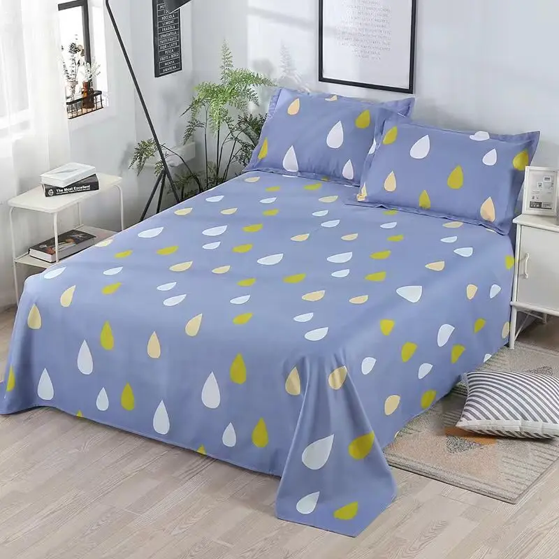 

Комплект постельного белья, 1 шт., с наволочкой, толщиной 2020, мягкий и удобный, ткань хлопок с начесом