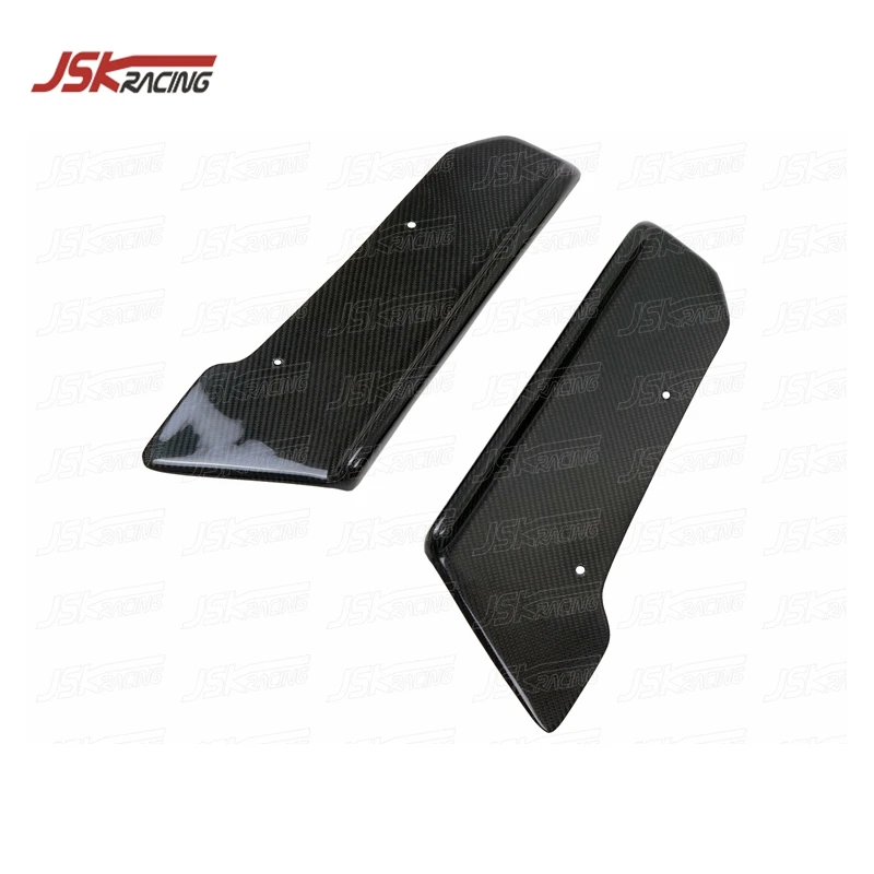 P Style Carbon Fiber Rear Bumper Side Fin For Nissa R35 Gtr 2008-2016 09 10 11 12 13 14 15 | Car Stickers