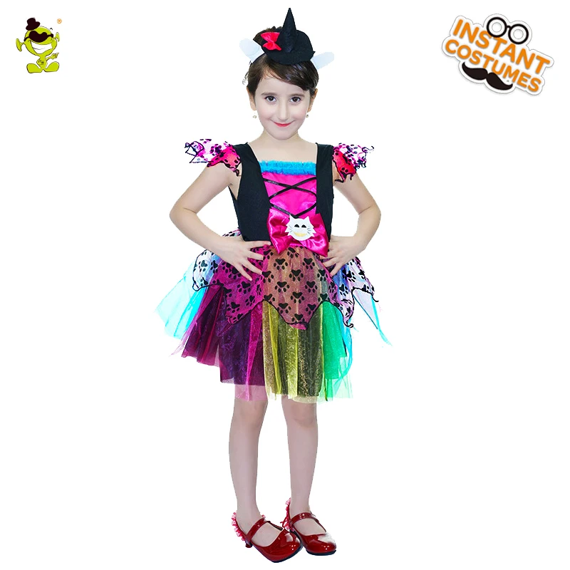 

Girls Cute Fairy Princess Cosplay Costume Children's Fancy Dress Party Kids Color Skirt Dress Party Set
