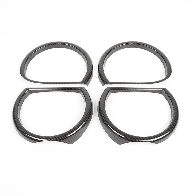 

Front Headlight Trim Cover Bezels Accessories for Dodge Challenger 2015-2021