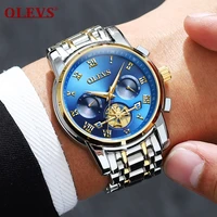 casual sport watches for men brand luxury military business retro mens clock fashion chronograph wristwatch mens watches