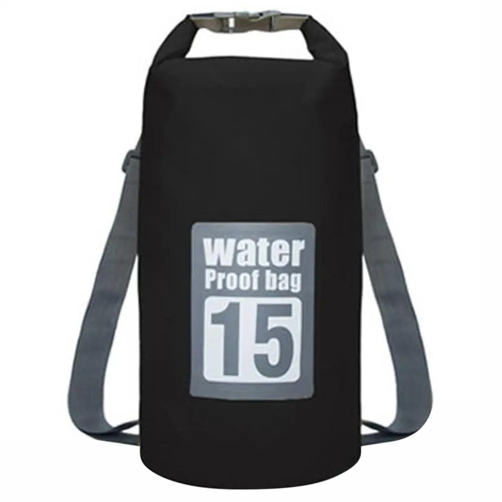 

15L Outdoor Waterproof Backpack with Removable Shoulder Strap for Canoeing Hiking