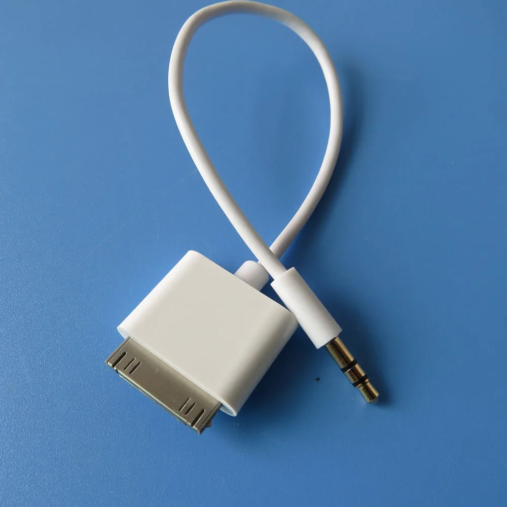 Разъем док-станции 20 см для автомобильного аудиокабеля Aux 3 5 мм ipod | Электроника