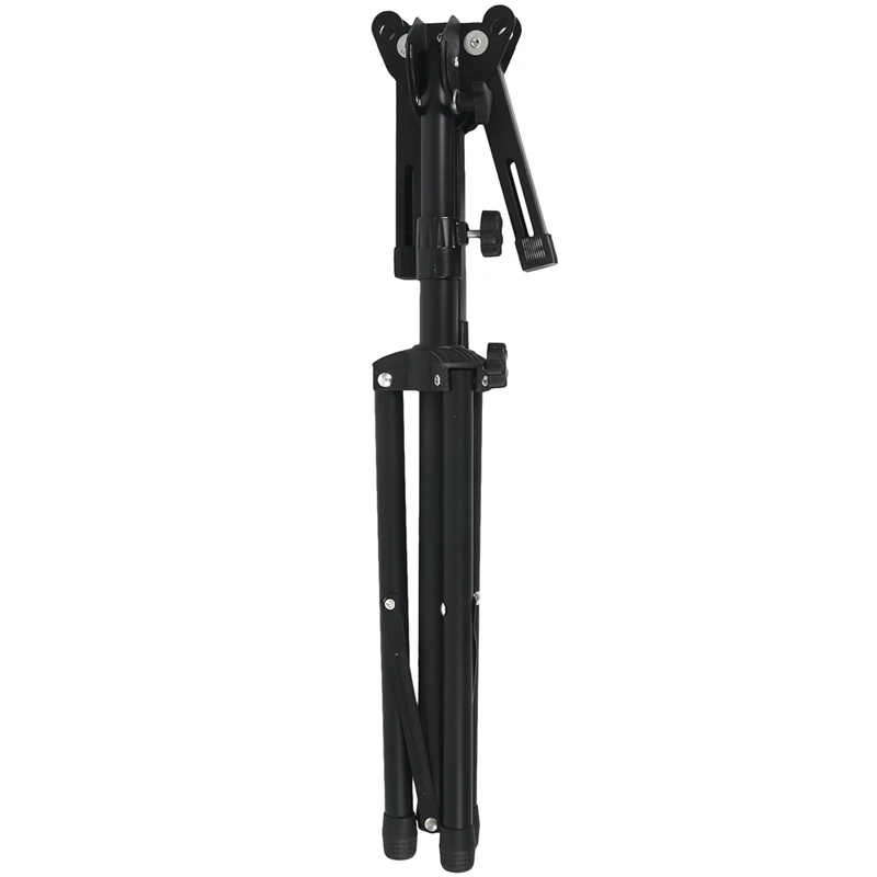 

2 Pcs Adjustable Metal Tripod Dumb Drum Stand Practice Rack Black, for 10-12 Inch Dumb & for 8 Inch Dumb