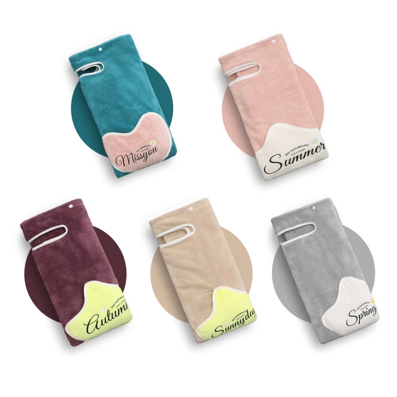 

Household Wearable Bathrobes Women Microfiber Soft And Skin-Friendly Absorbent Bath Towels Home Textiles Bathroom Sauna Towels