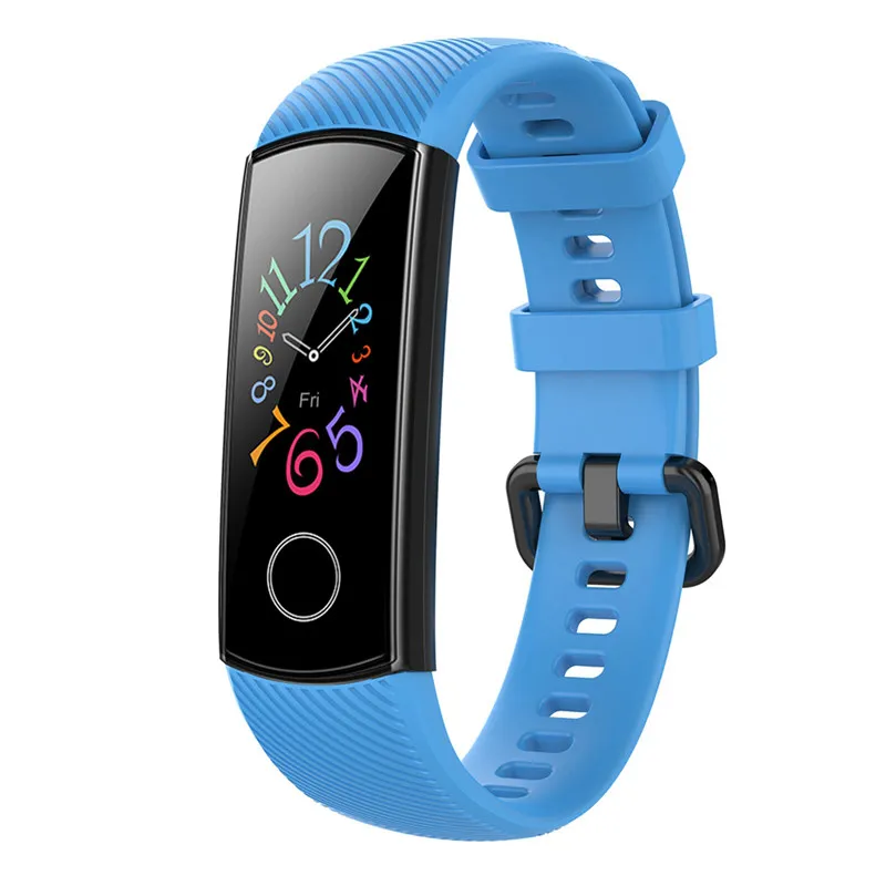 Силиконовый ремешок для huawei honor band 5, умный Браслет, ремешок на запястье для honor band 4, резиновый браслет, умные Сменные аксессуары