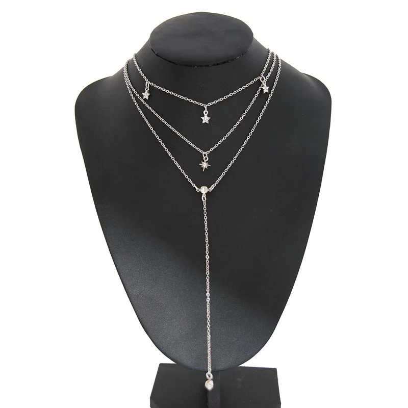 Новинка богемное ювелирное изделие многослойные бусы колье ожерелья для женщин