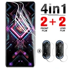 Гидрогелевая пленка 4 в 1 для Xiaomi Redmi K40, защитная пленка для игрового экрана Redmi K40 Pro Plus, не стекло