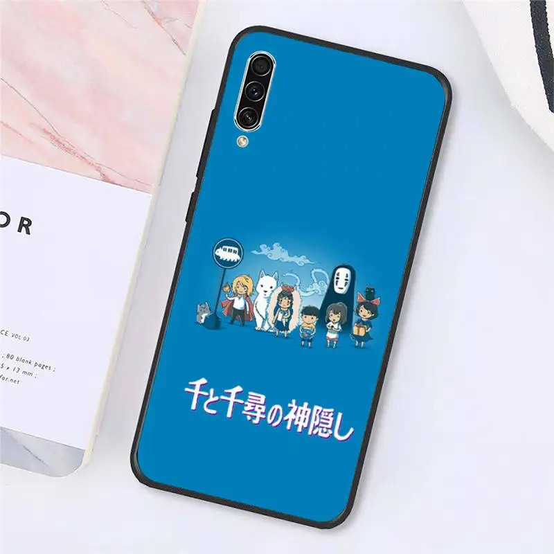 

Japan anime Spirited Away Phone Case For Samsung galaxy A S note 10 7 8 9 20 30 31 40 50 51 70 71 21 s ultra plus