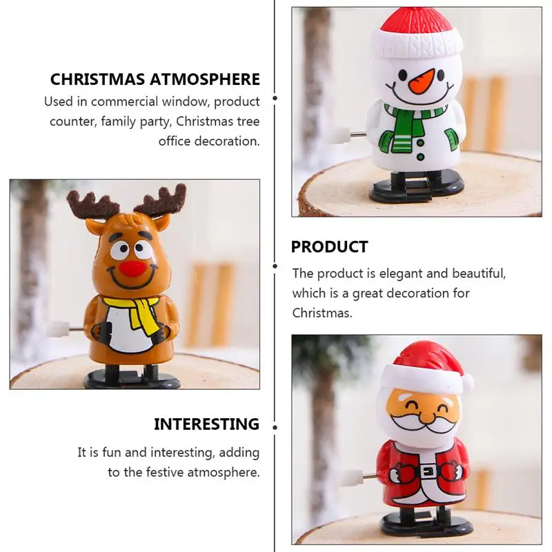 

3Pcs Christmas Children Doll Toy Party Decorative Doll Layout Prop Snowman Party Children Gift Doll Scene Props (Random Style)