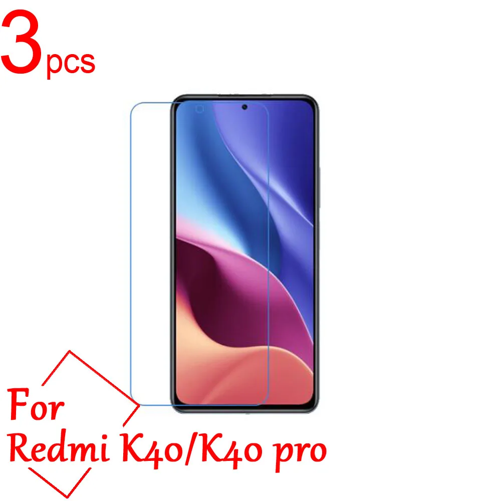 

3pcs Ultra Clear/Matte/Nano Anti-Explosion For redmi K40 LCD Screen Protectors Cover for Xiaomi Redmi K40 pro Protective Film