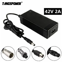 42v 2a lithium battery charger for 36v li ion battery pack electric bike scooter charger for xiaomi m365 accessories