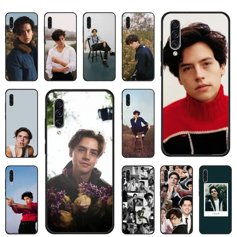 

COLE SPROUSE Phone Case For Samsung galaxy S note 7 8 9 10 20 fe edge A 6 10 20 30 50 51 70 lite plus Cover Funda Shell coque