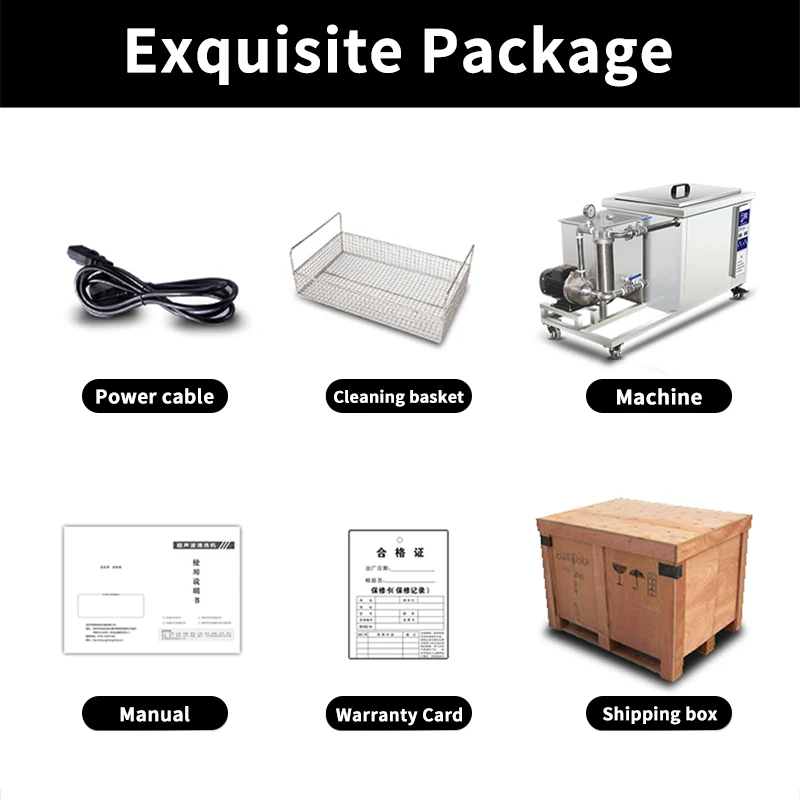 

Ultrasonic Cleaner 88L 1200W Bathtub Industrial AutoParts Laboratory Mould HardwareEngine Industrial MachineryUltrasonic Cleaner