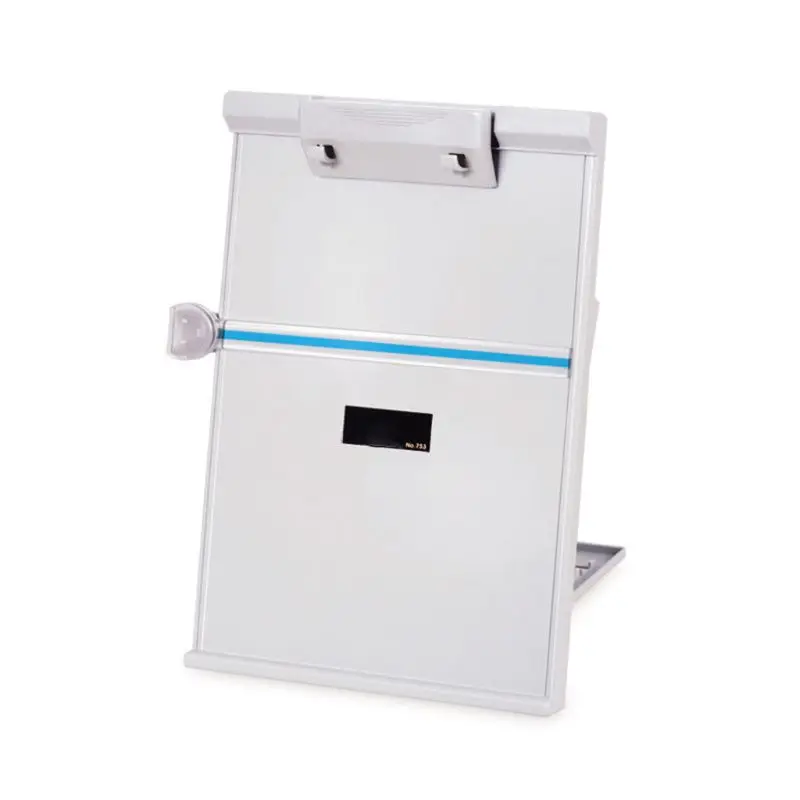 Plastic Book Stand Holder Adjustable Computer Document Rack Reading Typing Frame | Дом и сад