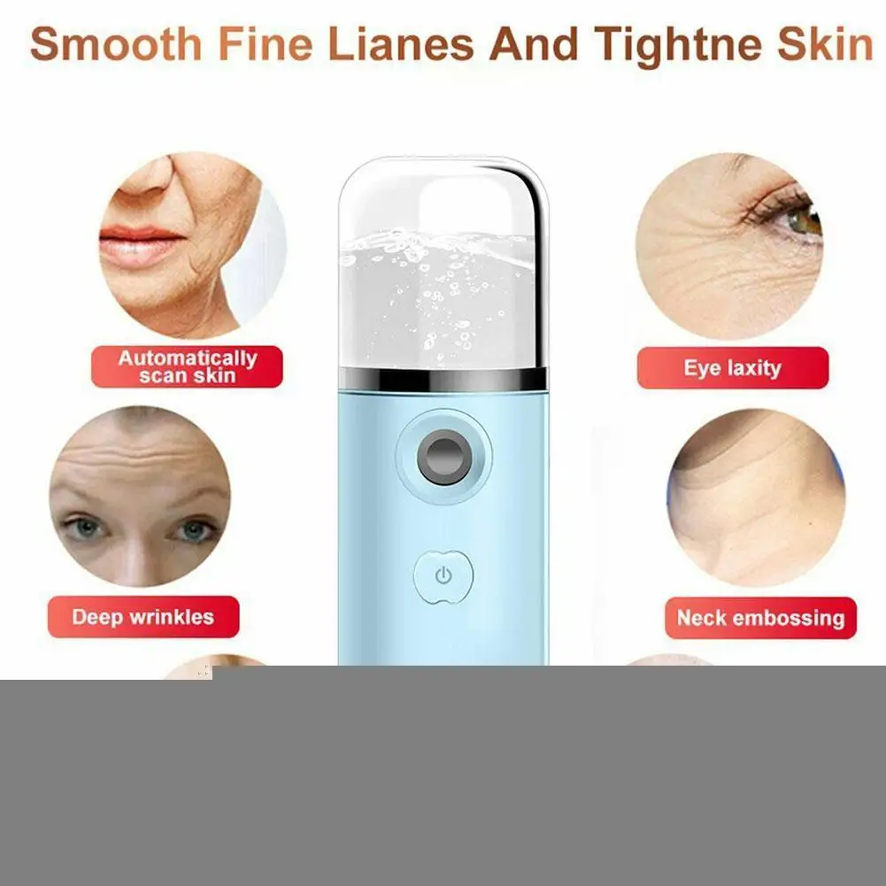 

Nano Water Replenishing Apparatus USB Beauty Spray Apparatus Handheld Portable Humidifier