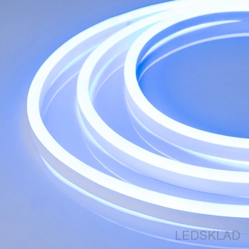 021345 Гибкий неон ARL CF2835 Mini 24V Blue (16x8mm) (ARL 6 Вт/м IP65) 50м. Arlight|Новизна освещения| |