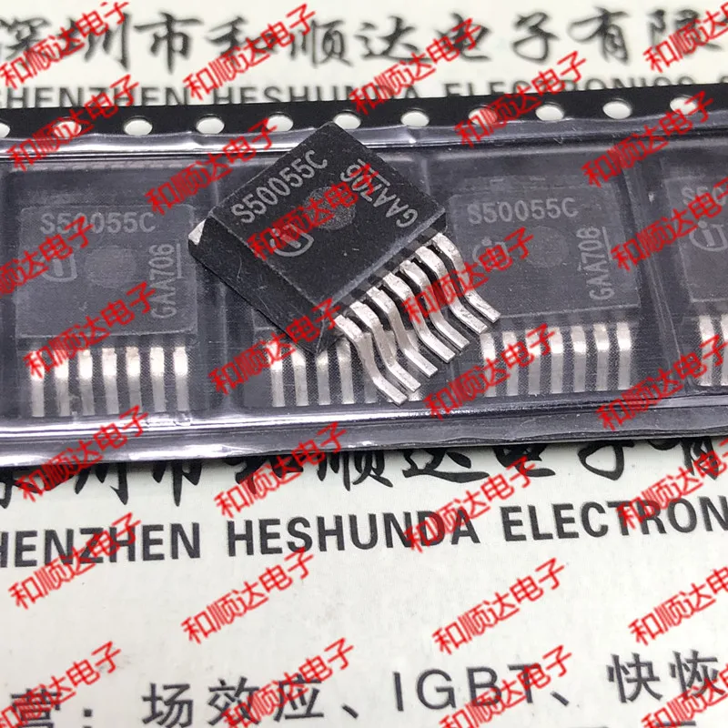 

10 шт./лот S50055C BTS50055-1TMC New Spot TO-263-7