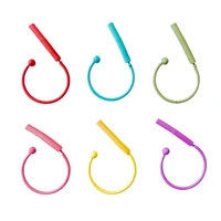 multicolors plated single wire stud earring accessories eardrop pendant necklace jewelry component diy handmade material 10pcs
