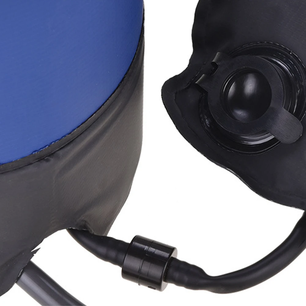 

Pressure Shower Bag with Foot Pump Lightweight Inflatable Shower Pressure Shower Water Bag For Outdoors Camping Bathing car wash