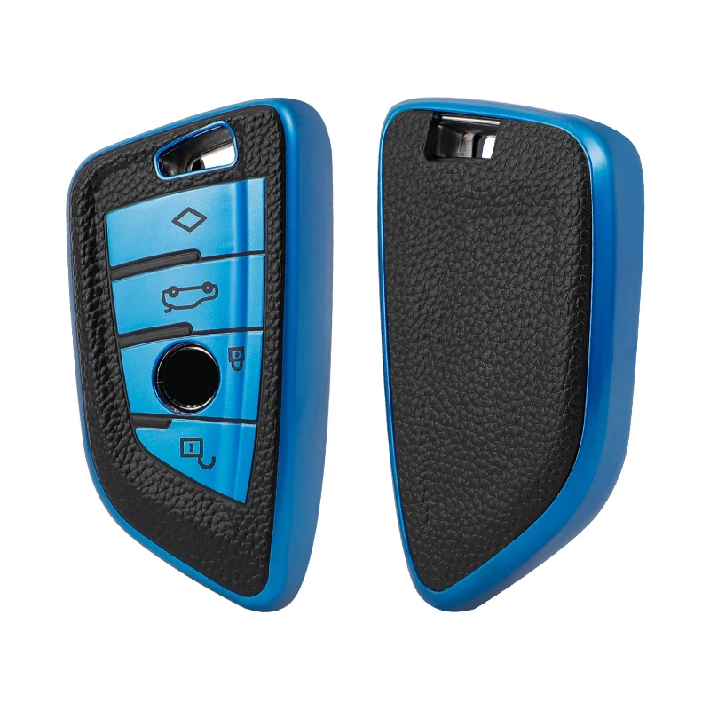 

Чехол для автомобильного ключа из ТПУ для BMW X1, X3, X5, X6, X7, 1, 3, 5, 6, 7 серии G20, G30, G11, F15, F16, G01, G02, F48