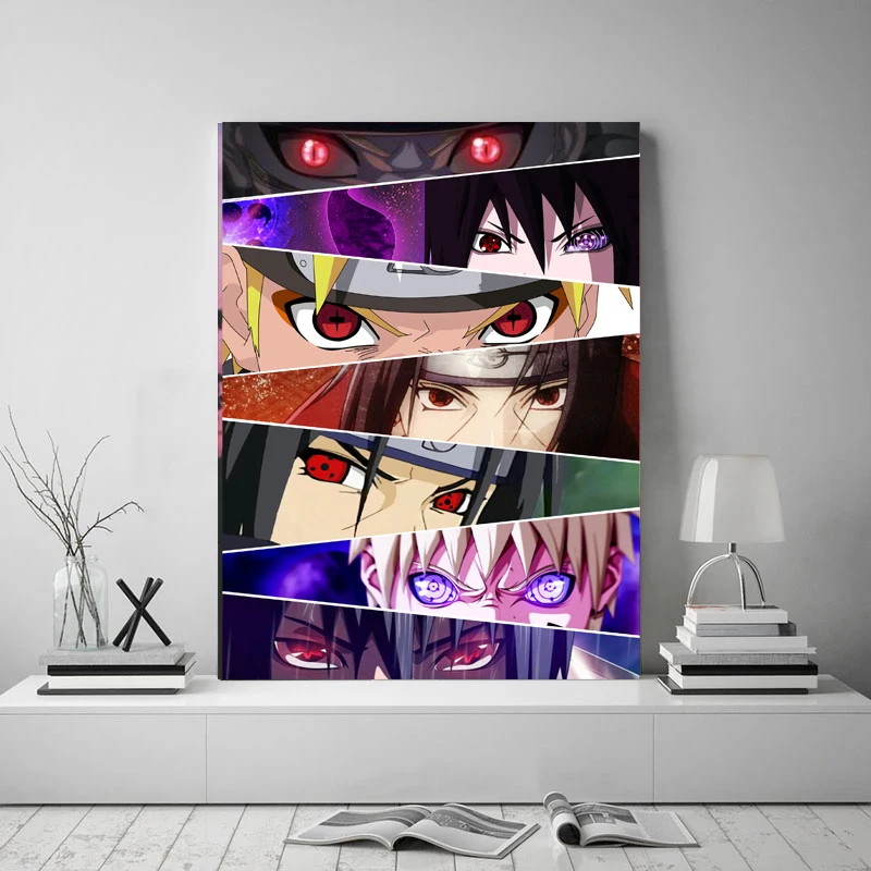 Холст Аниме Hunter x картины с глазами художественная картина для украшения дома